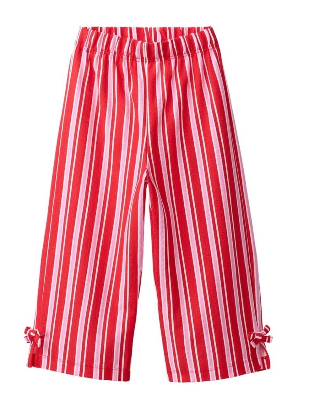 Zara striped pants with bows